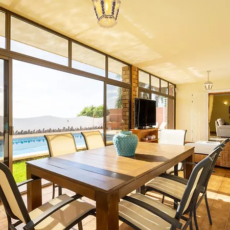 Villa One & Only Sports And Relax Heated Pool By Eden Tabaiba